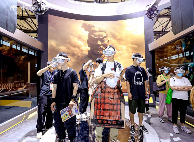 秦潮觉醒燃爆2024CJ展上演XR元宇宙想象力革命(图3)