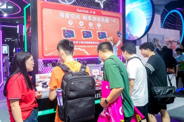 2024暑期游戏展狂欢再续西部数据携丰富游戏存储解决方案亮相ChinaJoy(图4)