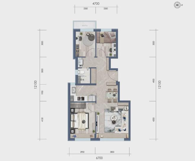 K8·凯发：中建玖玥府售楼处-2024中建玖玥府发布-最新房价详情(图11)