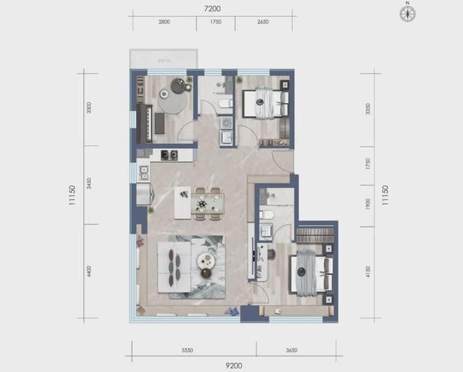 K8·凯发：中建玖玥府售楼处-2024中建玖玥府发布-最新房价详情(图12)