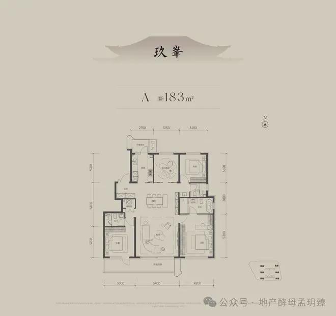 长安玖章售楼处（石景山长安玖章）营销中心2024房价-在售户型(图6)
