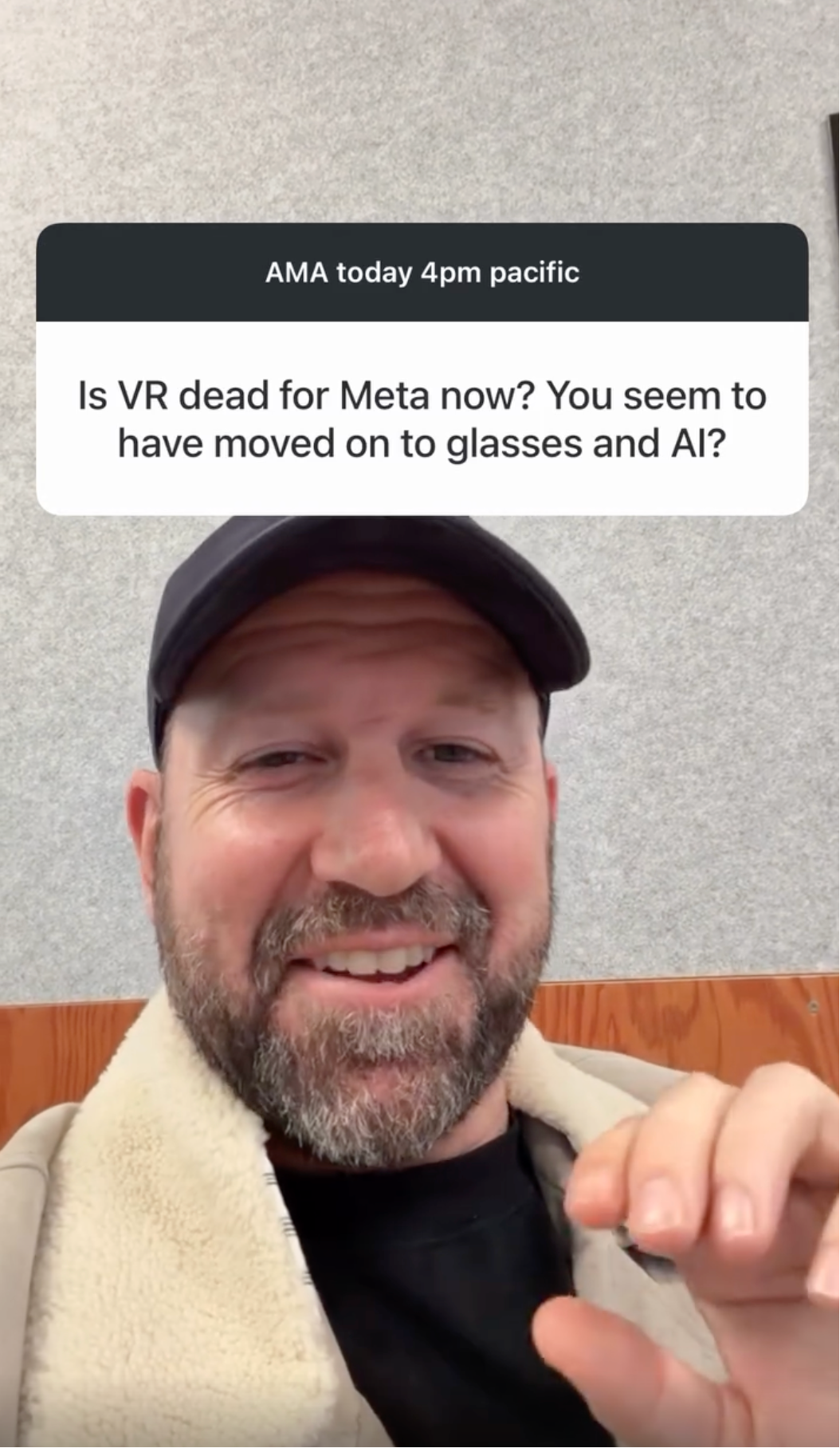 Meta重磅更新AI眼镜CTO公开承认元宇宙增速不及预期要VR、眼镜和AI三手抓(图3)
