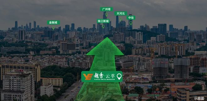 ⚡房天下认证｜越秀云萃售楼处发布：品质定义人居新高度！(图5)