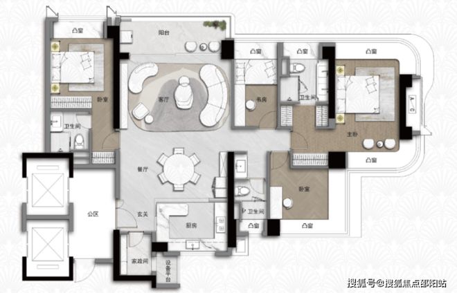 ⚡聚焦｜卓越缦悦售楼处发布：品质定义人居新高度(图16)
